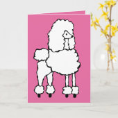 Carte Blancs Joyeux anniversaire (Fleur jaune)