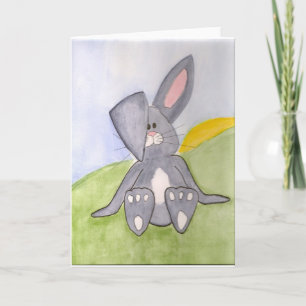 Carte Blank Bunny Sunny
