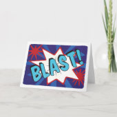 Carte Blank Comic Superhero (Devant)