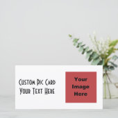 Carte ♥ Blank - Créez votre propre cadeau (Debout devant)