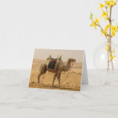 Carte Blank de Camel Désert (Fleur jaune)