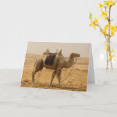 Carte Blank de Camel Désert (Fleur jaune)