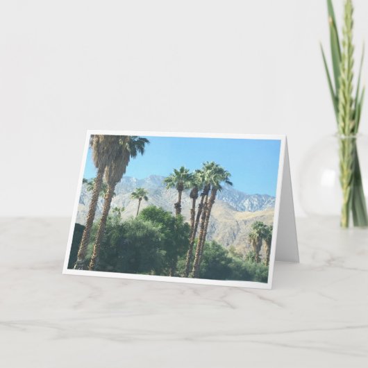 Carte Blank - Desert Scene - Palm Springs, CA - Centre-v (Devant)