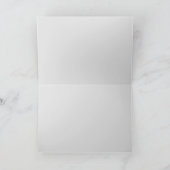 Carte Blank Elegant Dark & Moody Bush Brook (Intérieur)