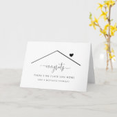 Carte Blank Funny Félicitations pour votre nouvelle cart (Fleur jaune)