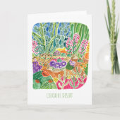 Carte Blank Greeting Card (Devant)