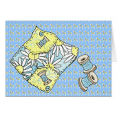 Carte Blank Inside Quilter (Devant horizontal)