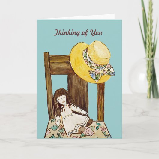 Carte Blank inside Thinking of You (Devant)