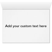 Carte Blank Jet Lightning (Intérieur Horizontal (Bas))