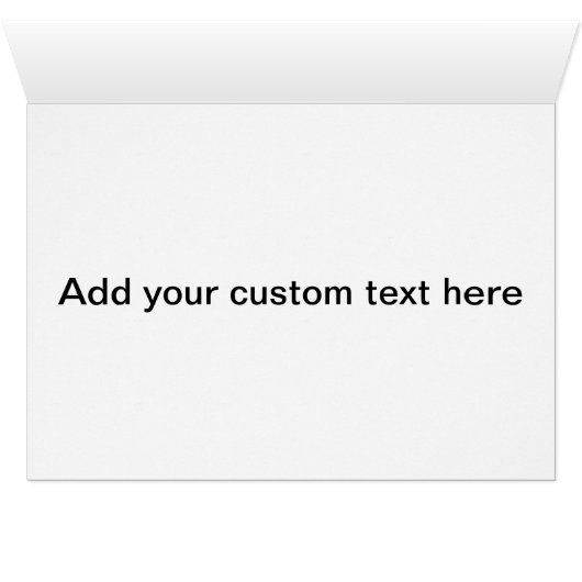 Carte Blank Jet Lightning (Intérieur Horizontal (Bas))