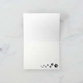 Carte Blank Note avec Australian Shepherd (Intérieur)