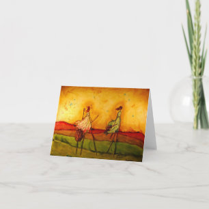Carte blank notecard with artwork by Marabeth Quin