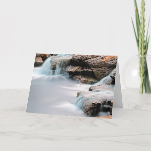 Carte Blank Texas Sugar Land Park Silky Waterfall (Devant)