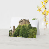 Carte Blarney Castle, Irlande-St. Patrick's Day (Fleur jaune)