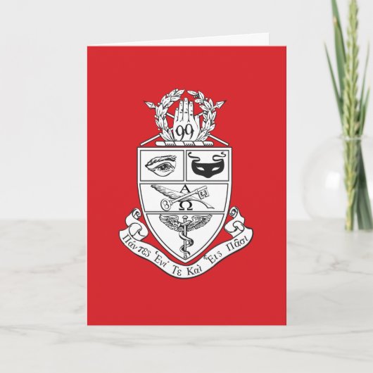 Carte Blason de Kappa Psi (Devant)