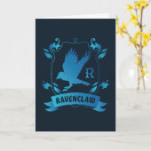 Carte Blason de la maison RAVENCLAW™ orné (Fleur jaune)