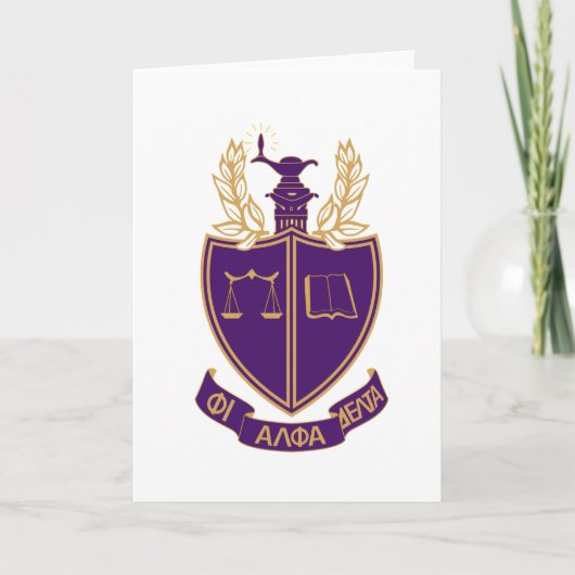 Carte Blason de la P.A.D. (Devant)