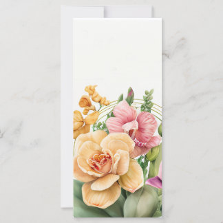 Carte Blast d'orchidée