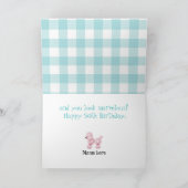 Carte Blast from the last 50th Birthday Greeting Card (Intérieur)