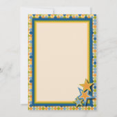 Carte Blast Off ! Anniversaire du vaisseau spatial (Dos)