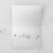 Carte Bleeding Heart fleurit sur l'eau noire (Intérieur)