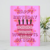 Carte Blessé Anniversaire (Debout devant)