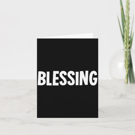 Carte Blessing In Disguise Funny Halloween Costume Idea (Devant)