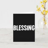 Carte Blessing In Disguise Funny Halloween Costume Idea (Fleur jaune)