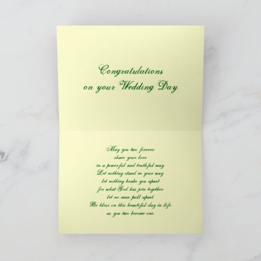 Carte Blessings_Day de mariage (Intérieur)