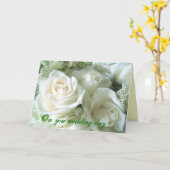 Carte Blessings_Day de mariage (Fleur jaune)