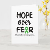 Carte Blessure cérébrale traumatique Guerrier Dons de se (Fleur jaune)