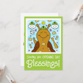 Carte Blessures De Baseball D'Escargot Mignonne | Saluta (Devant/Arrière en situation)