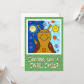 Carte Blessures Équinoxales de printemps de l'escargot m (Devant/Arrière en situation)