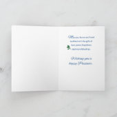 Carte Blessures Pâques Star de David Gold Look (Intérieur)