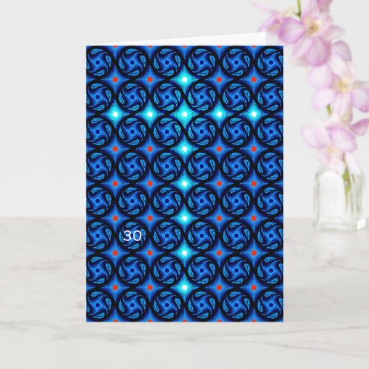 Carte Bleu  (Orchidée)