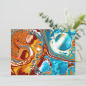 Carte Bleu amande (Debout devant)