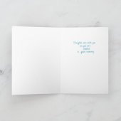 Carte Bleu Bleu, Fils, Simple Entreprise (Intérieur)