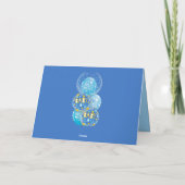 Carte Bleu "C'est un garçon" Félicitations (Dos)