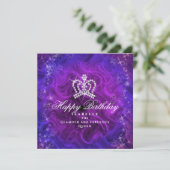 Carte Bleu citron pourpre (Debout devant)