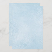 Carte Bleu clair Flèches Blank Papier Imprimable (Devant / Derrière)