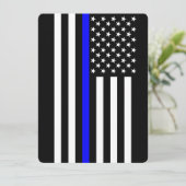 Carte Bleu clair léger style américain (Debout devant)