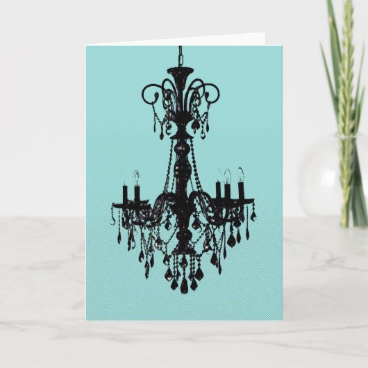 Carte Bleu de lustre (Devant)