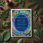 Carte Bleu derrière vous Graduation Inspiriity Card