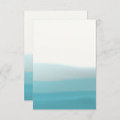 Carte Bleu Dip Dye (Devant / Derrière)