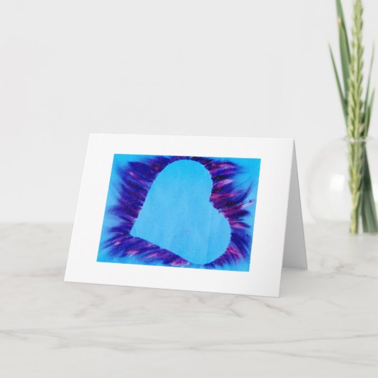 Carte Bleu du coeur2 (Devant)