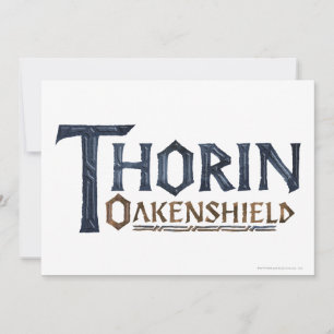 Carte Bleu du logo THORIN OAKENSHIELD™