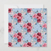 Carte Bleu Dusty et Fête des mariées bordeaux (Dos)