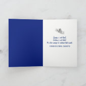 Carte Bleu et or 2025 Graduation Spotlight (Intérieur)