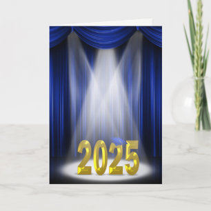 Carte Bleu et or 2025 Graduation Spotlight