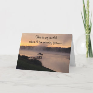 CARTE BLEU ET **VOUS MANQUANT** SUR **VOTRE ANNIVERSAIRE